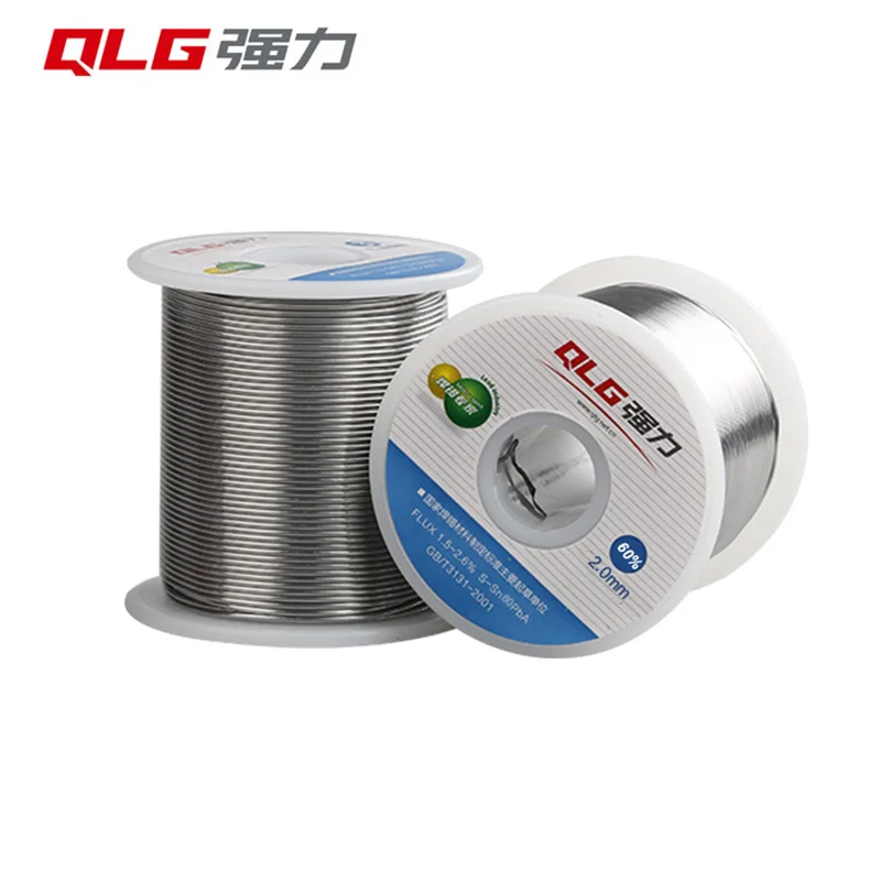 QLG tin solder wire 1.2mm 1.5mm 1.8mm price Sn45Pb55 leaded solder tin wire