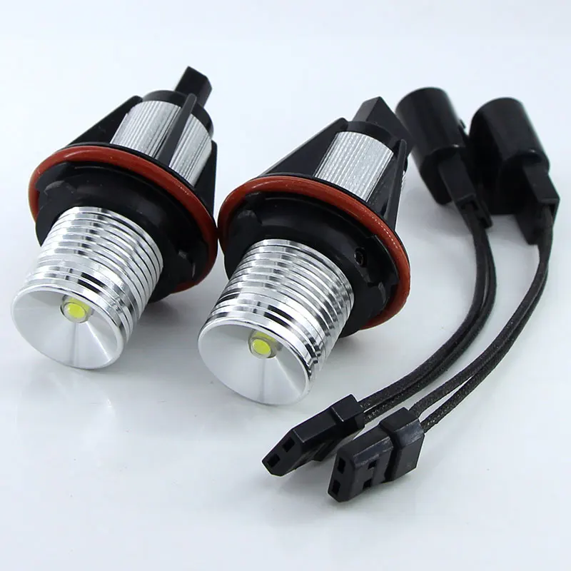2x Error Free 10w LED Angel Eyes Marker Lights Bulbs white/Blue/Red For BMW E39 E53 E60 E61 E63 E64 E65 E66 E87 525i 530i 545i