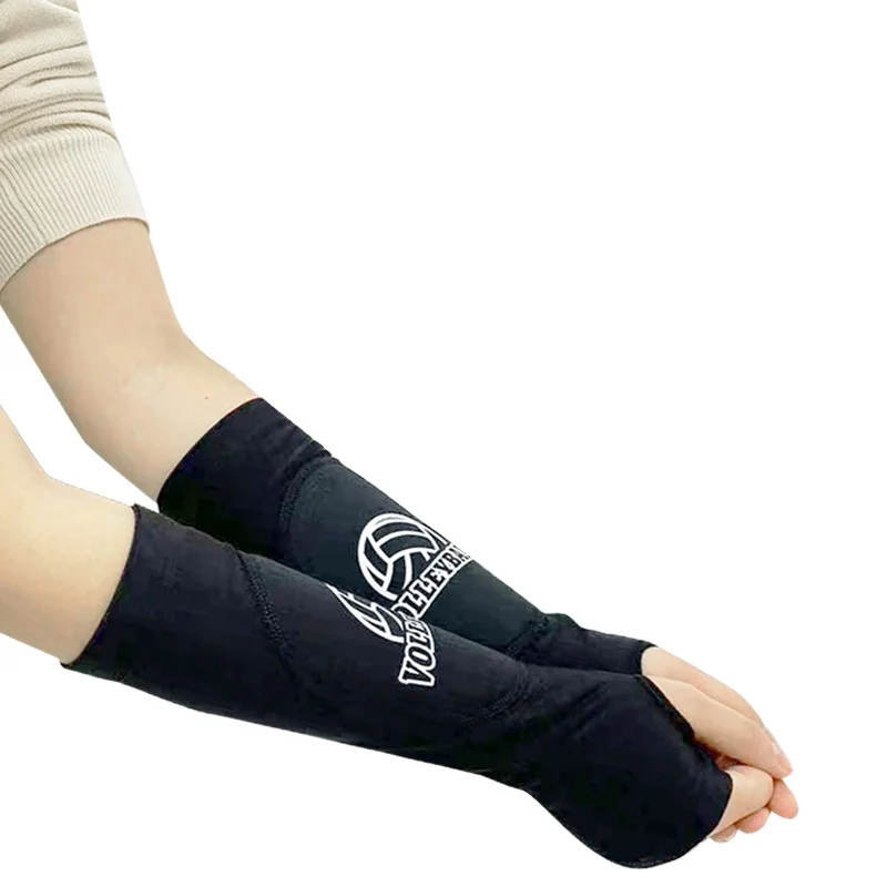 Volleyball Arm Sleeves for Men Women Work Passing Forearm Sleeves with Protection Pad for Youth Girls Women