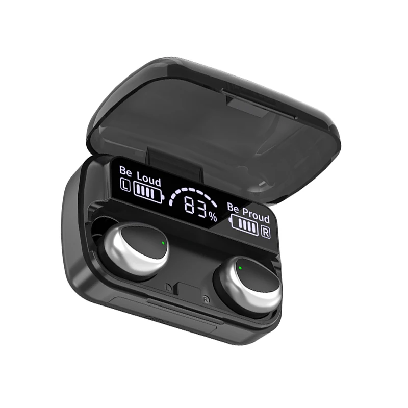 2022 Best M10 In ear Stereo Wireless Headset High Battery, Long Range Noise Reduction BT Headset