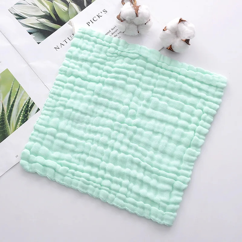 uper Soft Cotton Baby Wash Cloth 10*10 inch Newborn Face Baby Towel