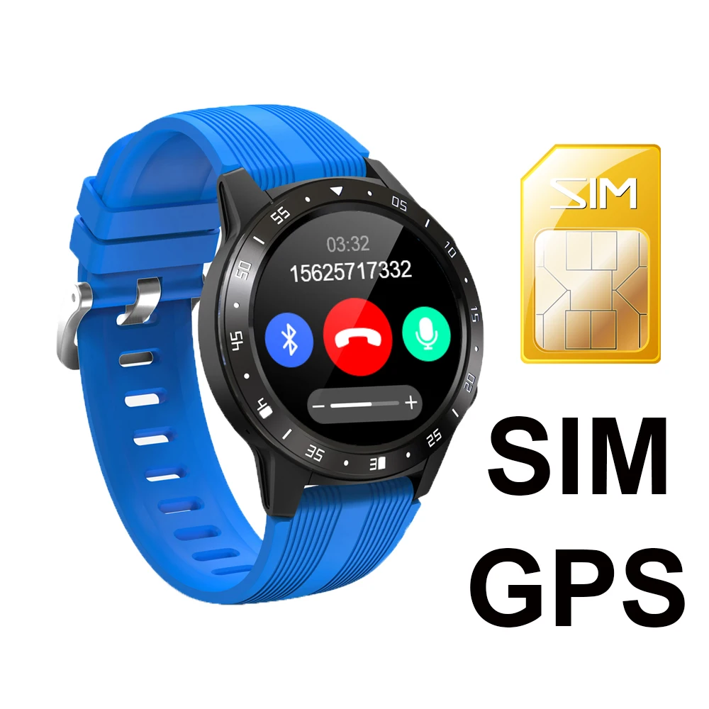 Built-In Accelerator Barometer M5 Smart Mobile Watch Of Heart Rating Sport GPS Smart Watch With HRS3313 Heart Rate Monitor