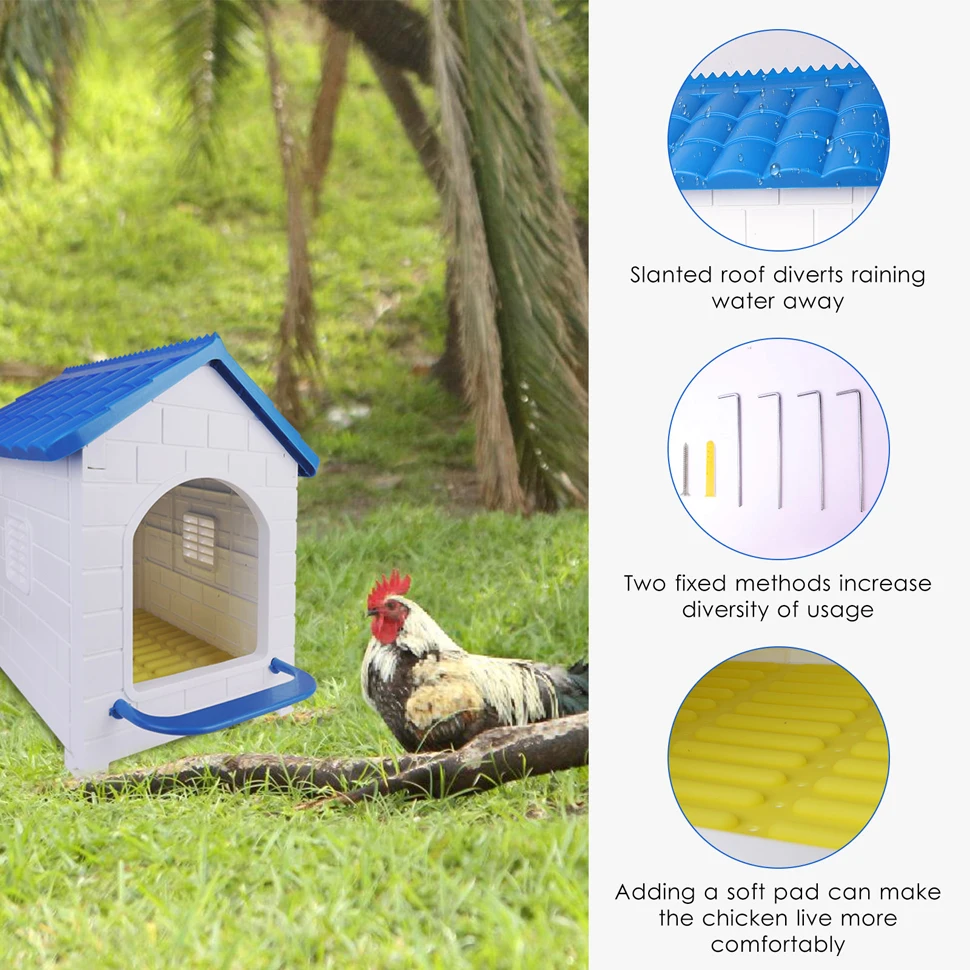 Movable Nest for Chickens Nesting Box for Laying Hen Chicken Nesting Box