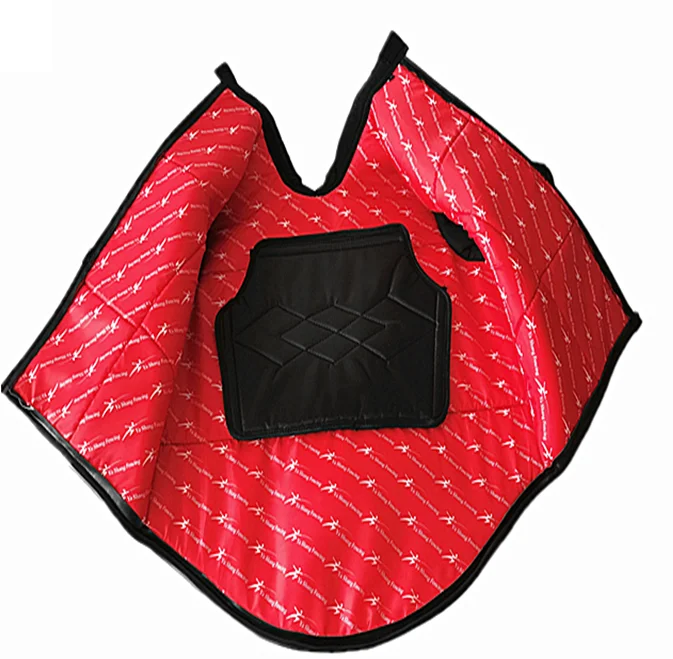 Fencing sparring sleeveless canvas jacket fencing equipment