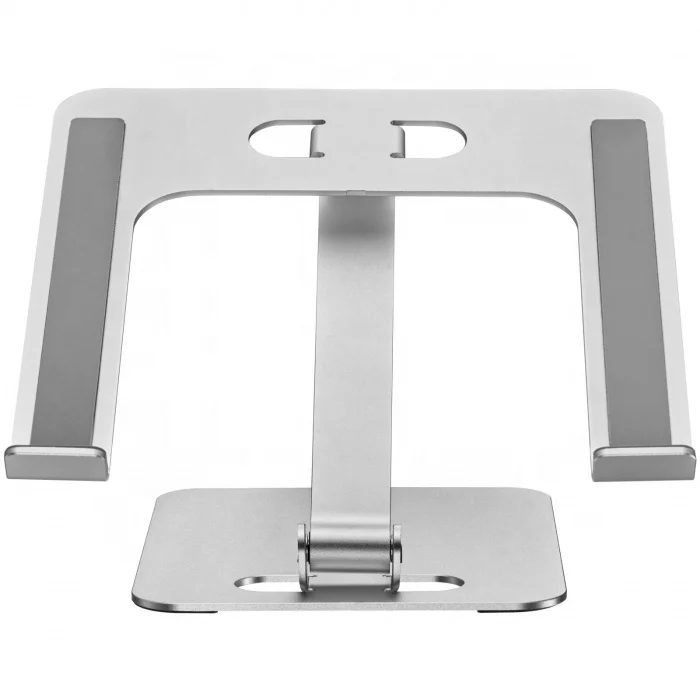 Factory directly sale accept customized adjustable aluminum alloy laptops holder tablet stands for macbook air pro