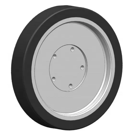 SS 225x40mm AGV robot drive wheel for robot customizing order made available