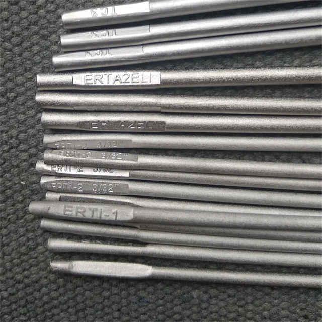 Ready Stock AWS A5.16 ERTi-2 Titanium Weld Wire Filler Rod 2.4mm