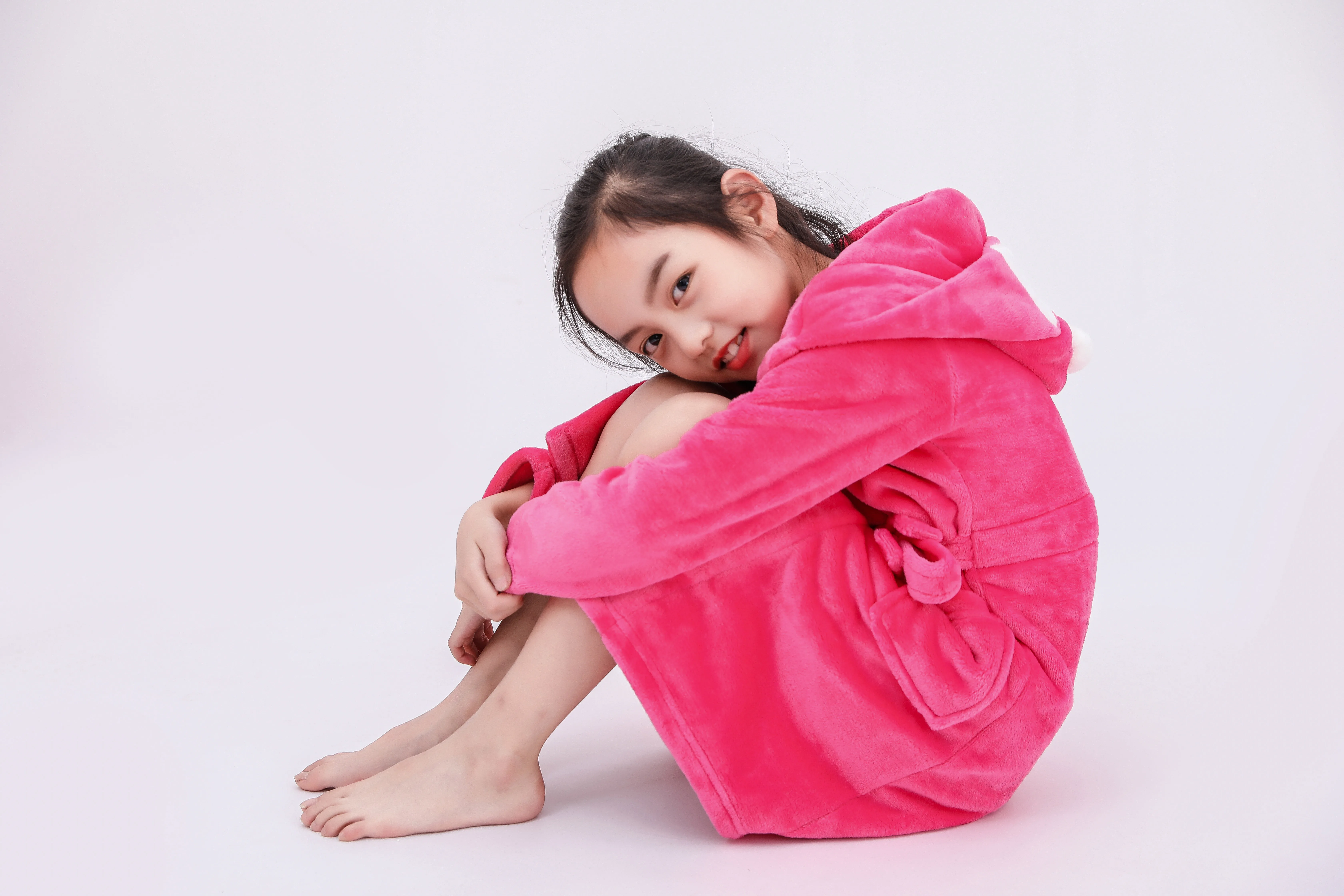 Baby bathrobe wholesale super soft bathrobe kids spa robes children coral velvet kids bathrobe