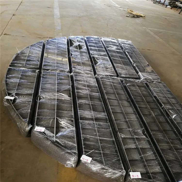 High filtering and separating efficiency standard knit wire demister pad/mesh pad demister