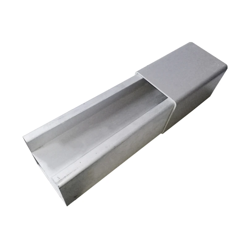 high reinforced aluminum I beam/tube structure for vinyl fence post