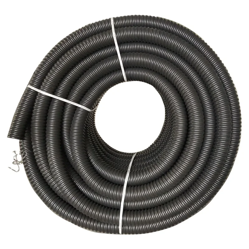 Hot seller for HDPE Double Wall plastic Corrugated flexible exhaust pipe OD75mm factory