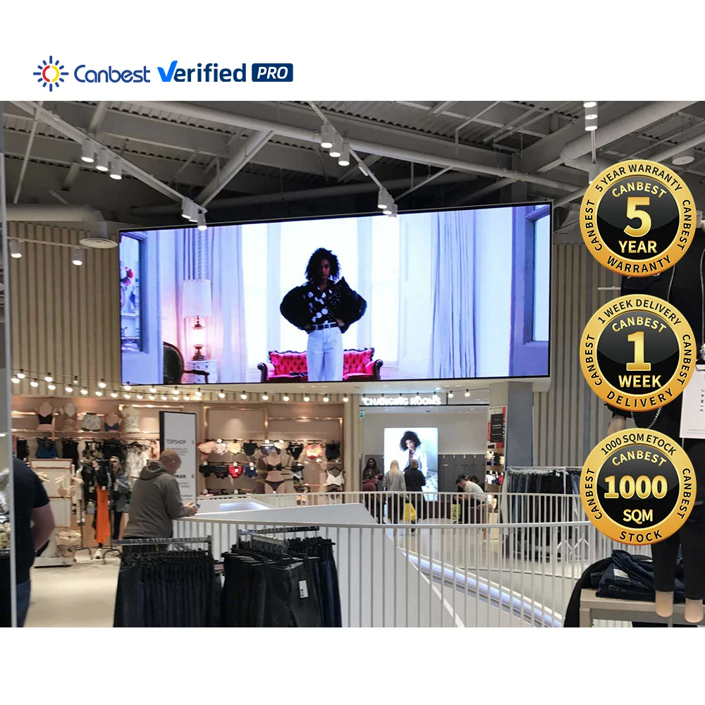 Pitch 1.5Mm P1.8 P2.5  Large Ktv Club Theatre Led Screen Interior Pantallas Led Cinema Para Publicidad Interior Restaurant