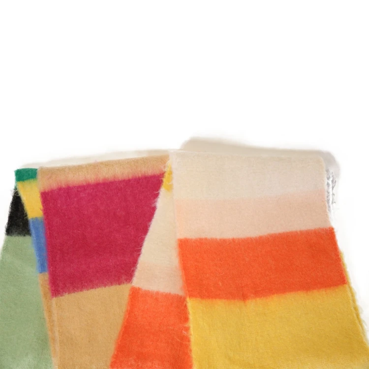 Parent-child scarf Christmas gifts boys and girls elk jacquard knitted warm double-sided long scarf