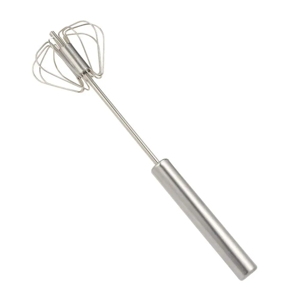 Нержавеющая сталь полуавтоматическая венчики для взбивания яиц ручной self Яйцо инструмент для приготовления пищи