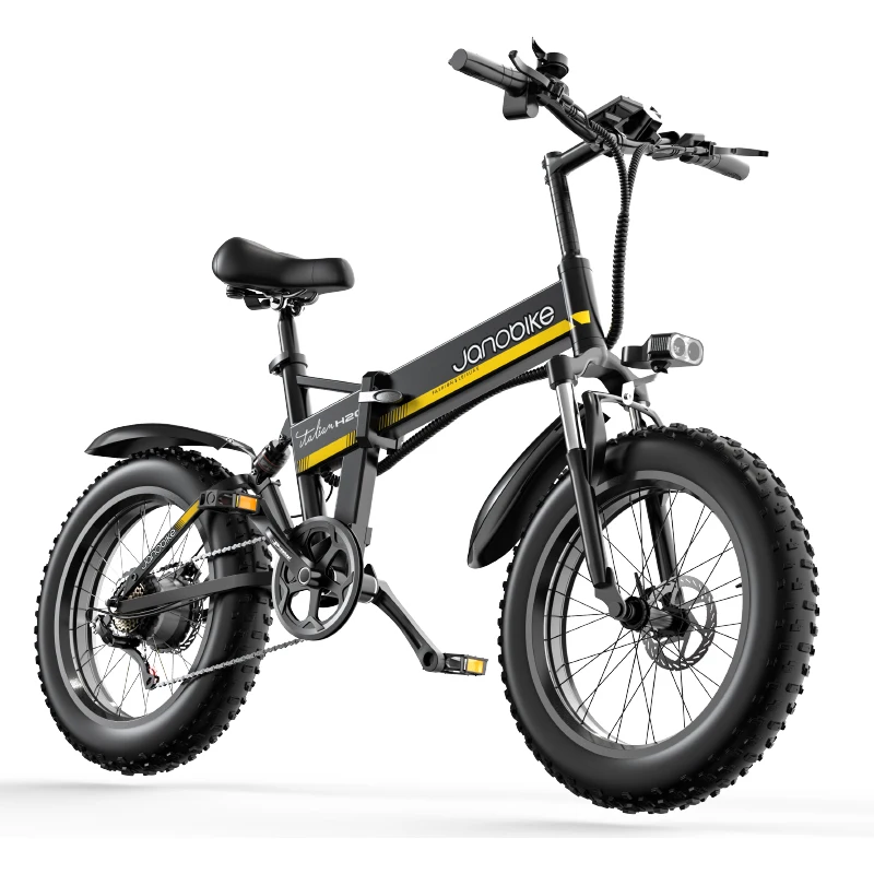  Janobike H20 дисковый тормоз электрический велосипед 1000 Вт мотор аккумулятор комплект цена E толстая шина дорога Европейский