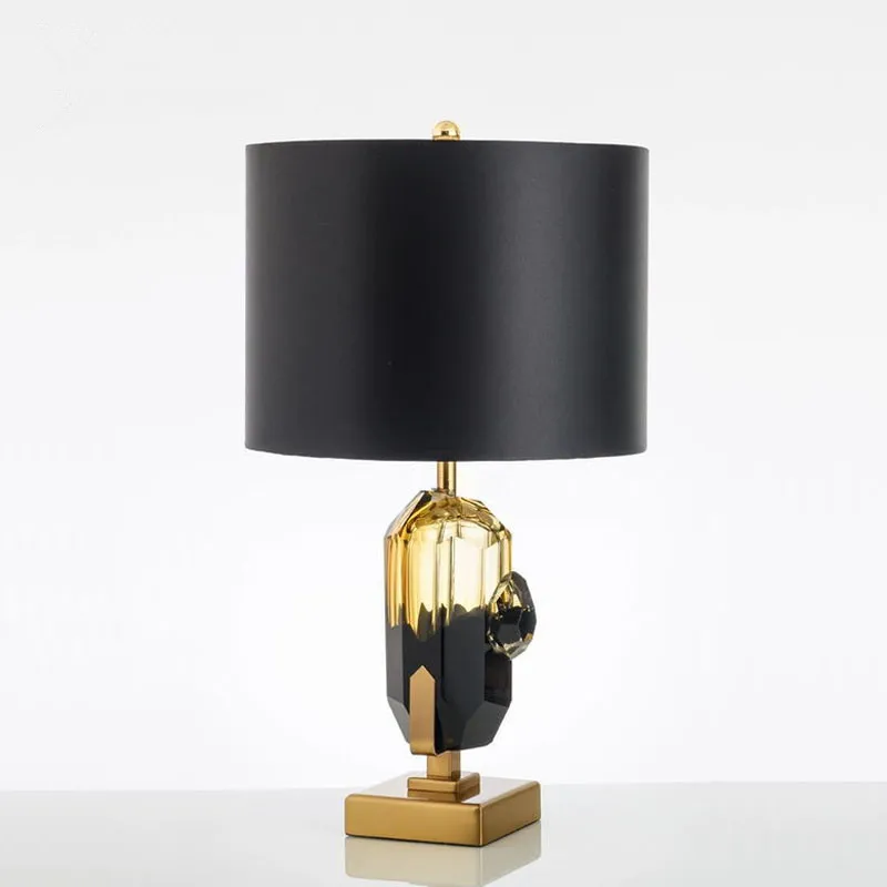 Nordic Modern Glaze Table Lamp Fashionable Art Living Room Bedroom  Hotel LED Personality Originality Desk Light