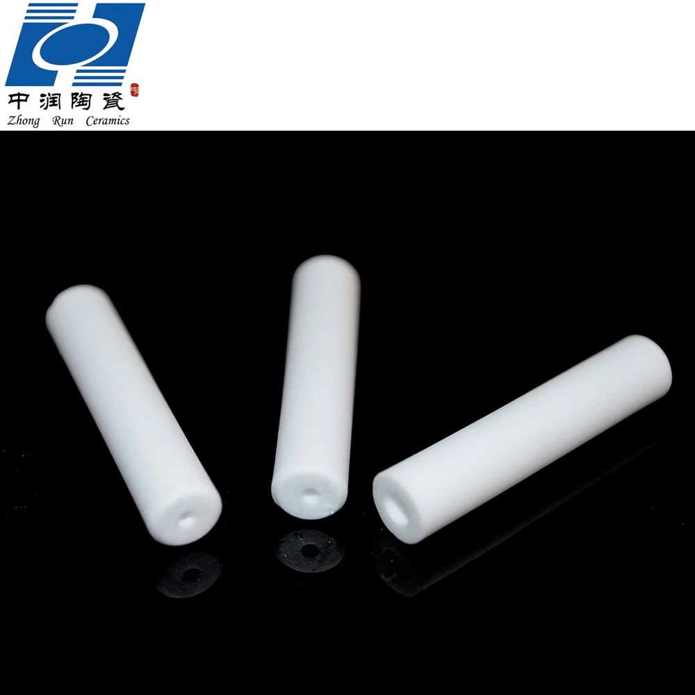 High Precision 99% Alumina Ceramic Tube/Bushing/Sleeve/Insulator Custom Processing with CNC Machining