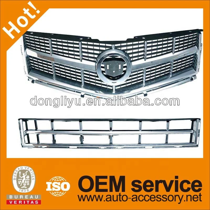 SRX ABS auto chrome grill FOR cadillac 2010-2012
