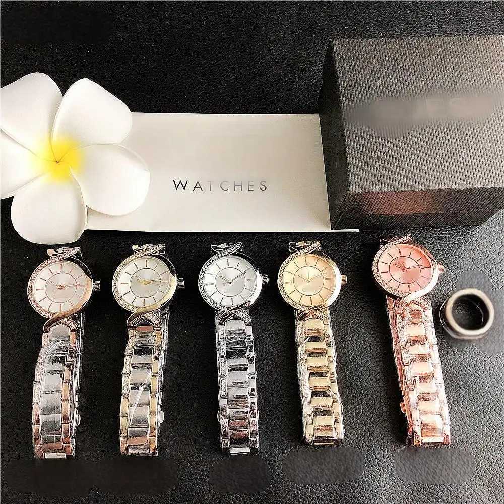 New Fashion Charm Girl Watch Leather Quartz Women Watch Wristwatch Waterproof Luxury Party Watches For Gift
