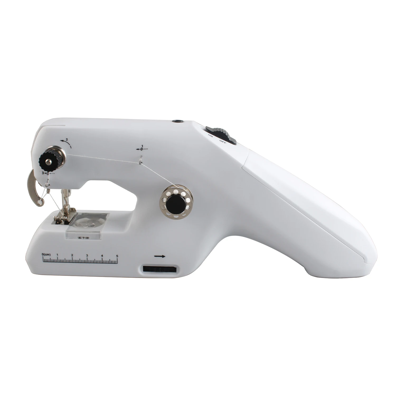  VOF ZDML 6 NEW hand held portable placket sewing machine electric elastic battery operated feed