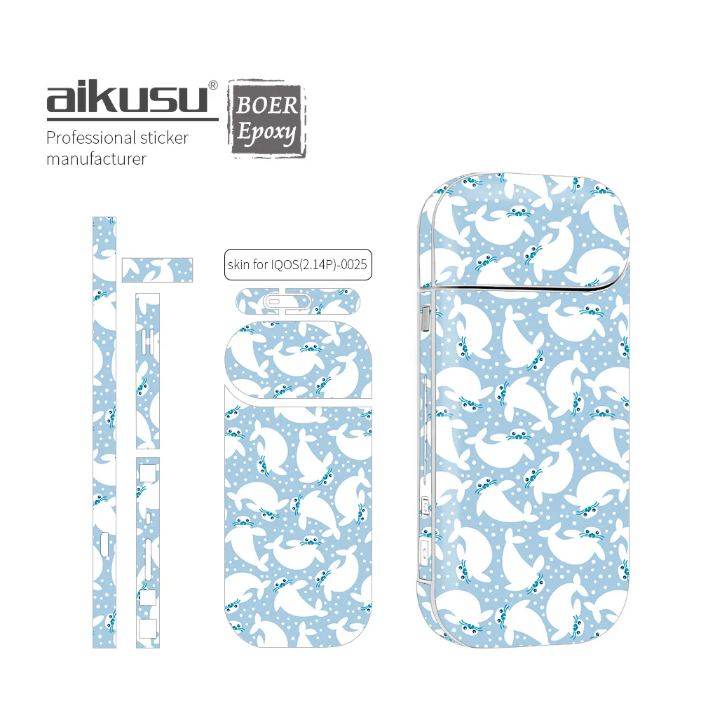For  IQOS (2.14P) label printing custom sticker self adhesive sticker