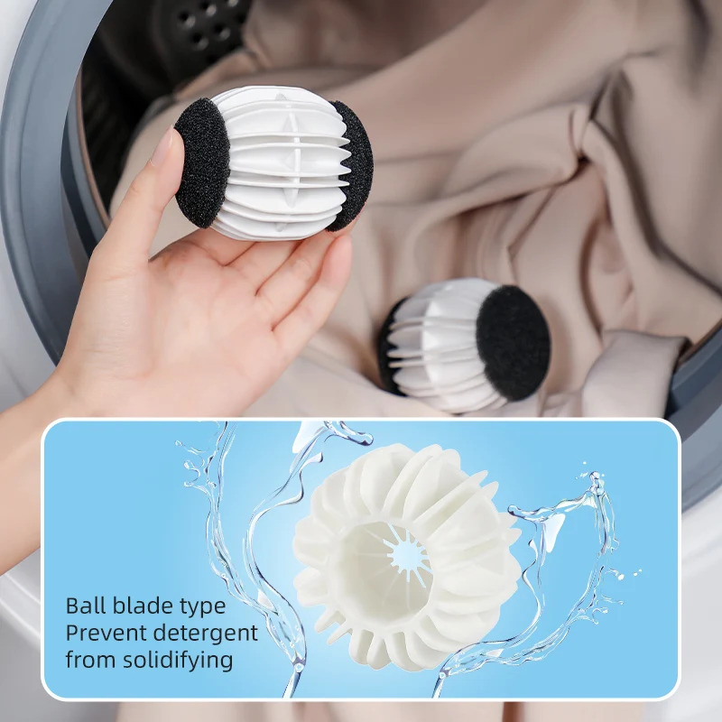 Eco-friendly ball magic fabric softener alternative Hair Pet Ball TPR polyurethane laundry washing ball