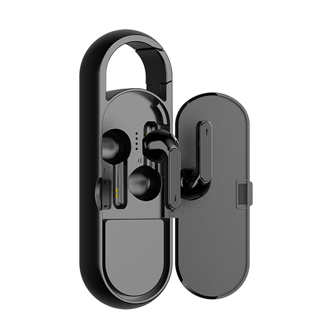 Высококачественная портативная Bluetooth-колонка с наушниками-вкладышами и зажимом для ушей металлическая сетчатая коробка легко носить собой пеших прогулок верховой