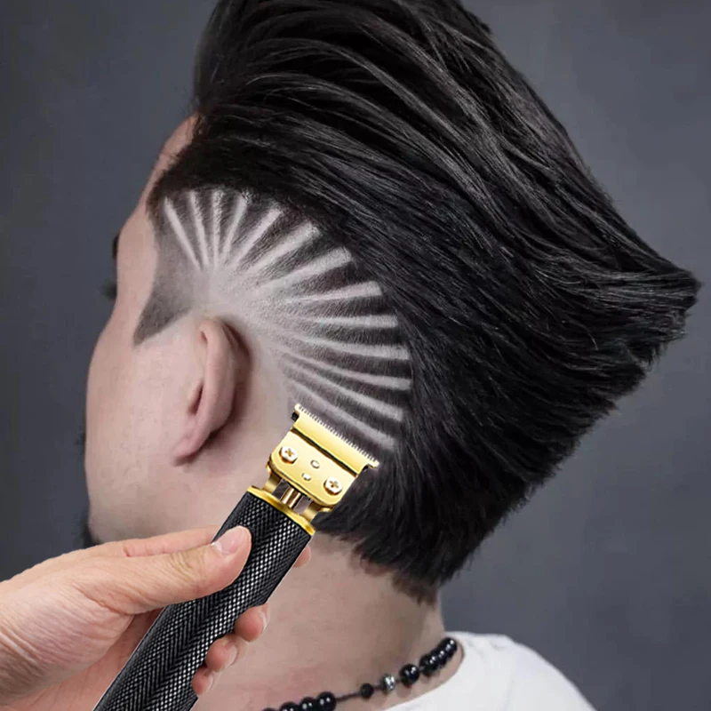 Rechargeable Cordless Hair Trimmer Men Hair Clippers