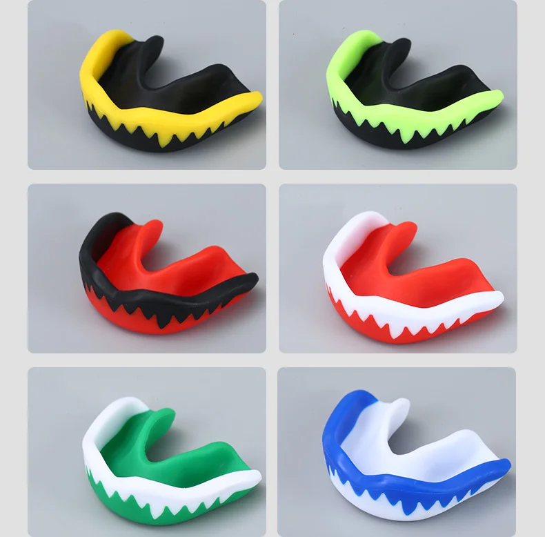 Wholesale OEM Professional Gel Fighting Fierce Custom Modable Teeth Rubber Sports Fitness Gum Shield Mouth Guard