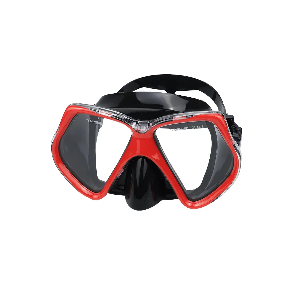 Brand new and reliable diving equipment Classic diving mask Snorkeling cover Tempered glass diving goggles