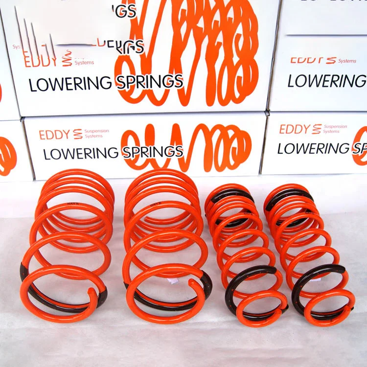 EDDY Best Selling Quality Customization front rear lowering springs coil suspension lowering spring for BYD F3