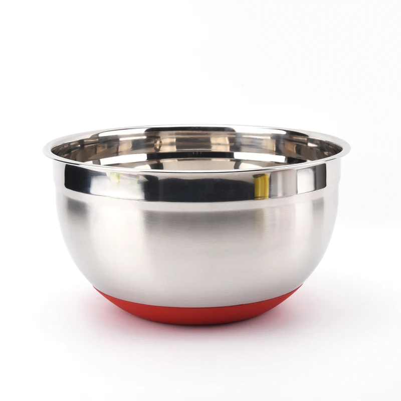 OEM Kitchen Tools Stainless Steel Mixing Bowl Food Grade Baking Tools Egg Bowl Salad Bowl Pack of 2
