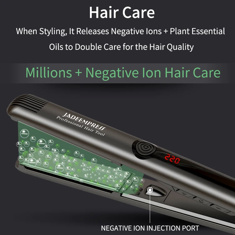  Титановый тонкий выпрямитель волос Lizze extreme o для El Cabello 480F/250C плоский