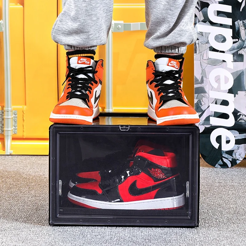 Haixin Shoe Boxes Wholesale Customized Sliding Sneaker Storage Box  Shoes