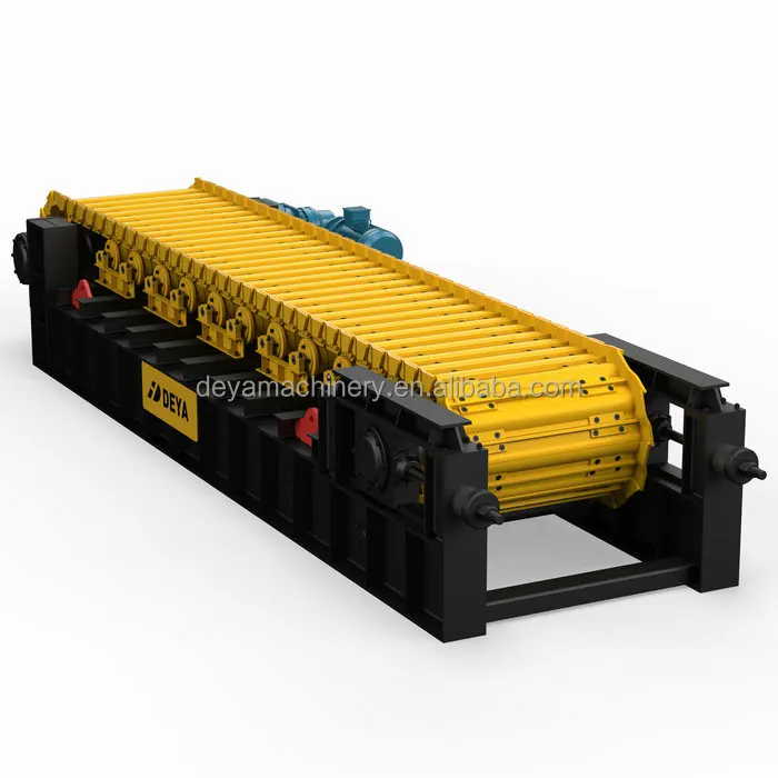heavy duty apron feeder conveying feeder machine for crushers