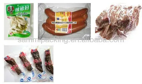 Semi-automatic napkin making machine for vacuum chamber dry chicken meat food vacuum packaging machines