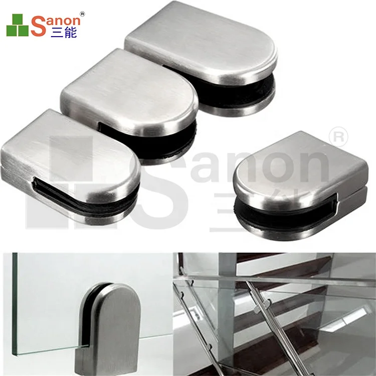 Fancy Stainless Steel Glass Wall Bracket For Holding Glass