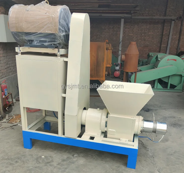China Factory Price Wood Sawdust Biomass Straw Briquette Press Briquetting Charcoal Making Machine