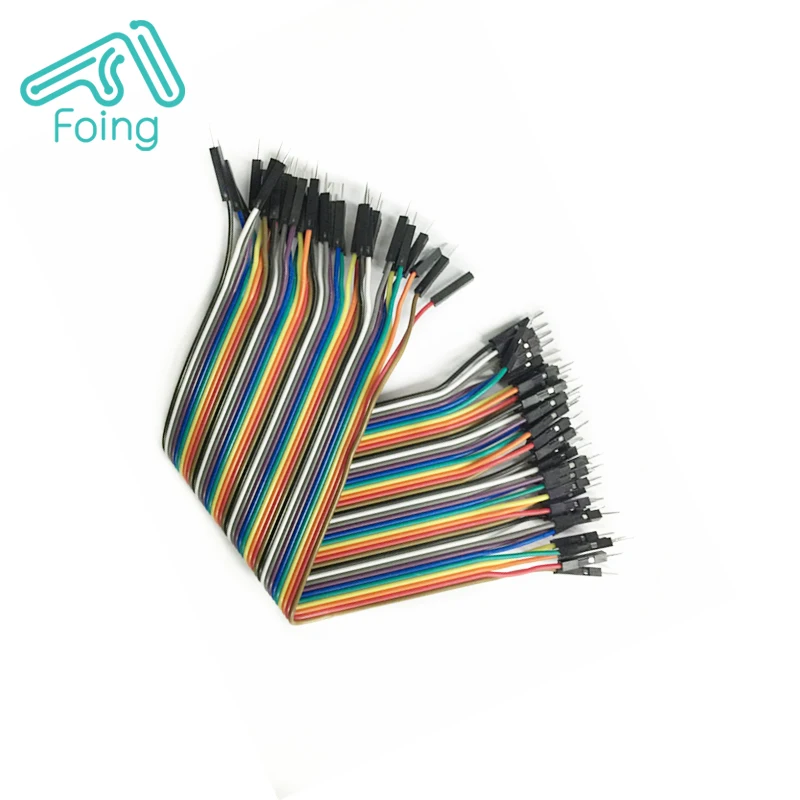10/20 Вт 30 40/50 см 40P 2 54 мм Шаг F-F F-M M-M Перемычка проволока Dupont