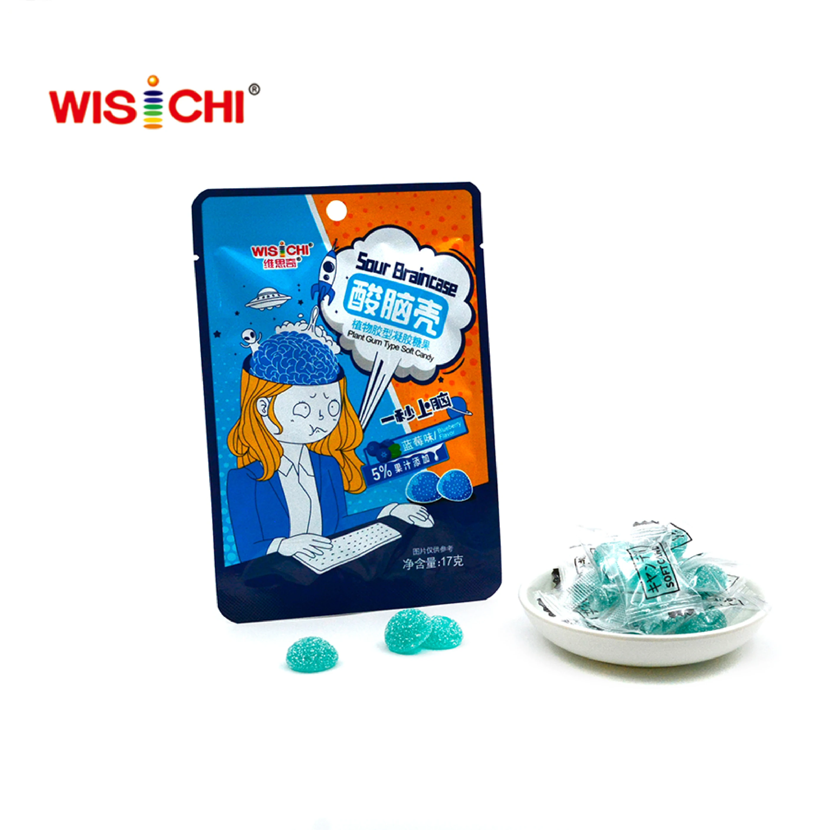 Free sample halal sour flavor soft jelly candy pectin vegan vitamin gummies sweets