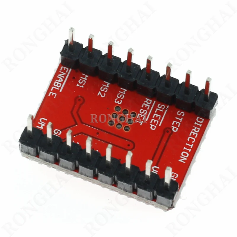 StepStick Stepper Motor Driver A4988 with Heat Sink for Reprap 3D Printer Part Red Green PCB Heatsink Stepper Motor Driver A4988