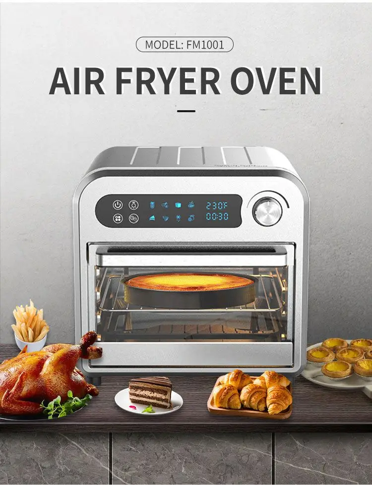 new intelligent electric air frier oil-Less cooking Multi-Functional air oven