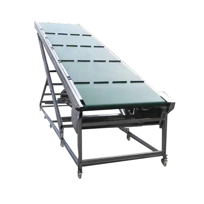 Custom High Efficiency Vertical Loading Unloading Belt Conveyor For Material Transportation