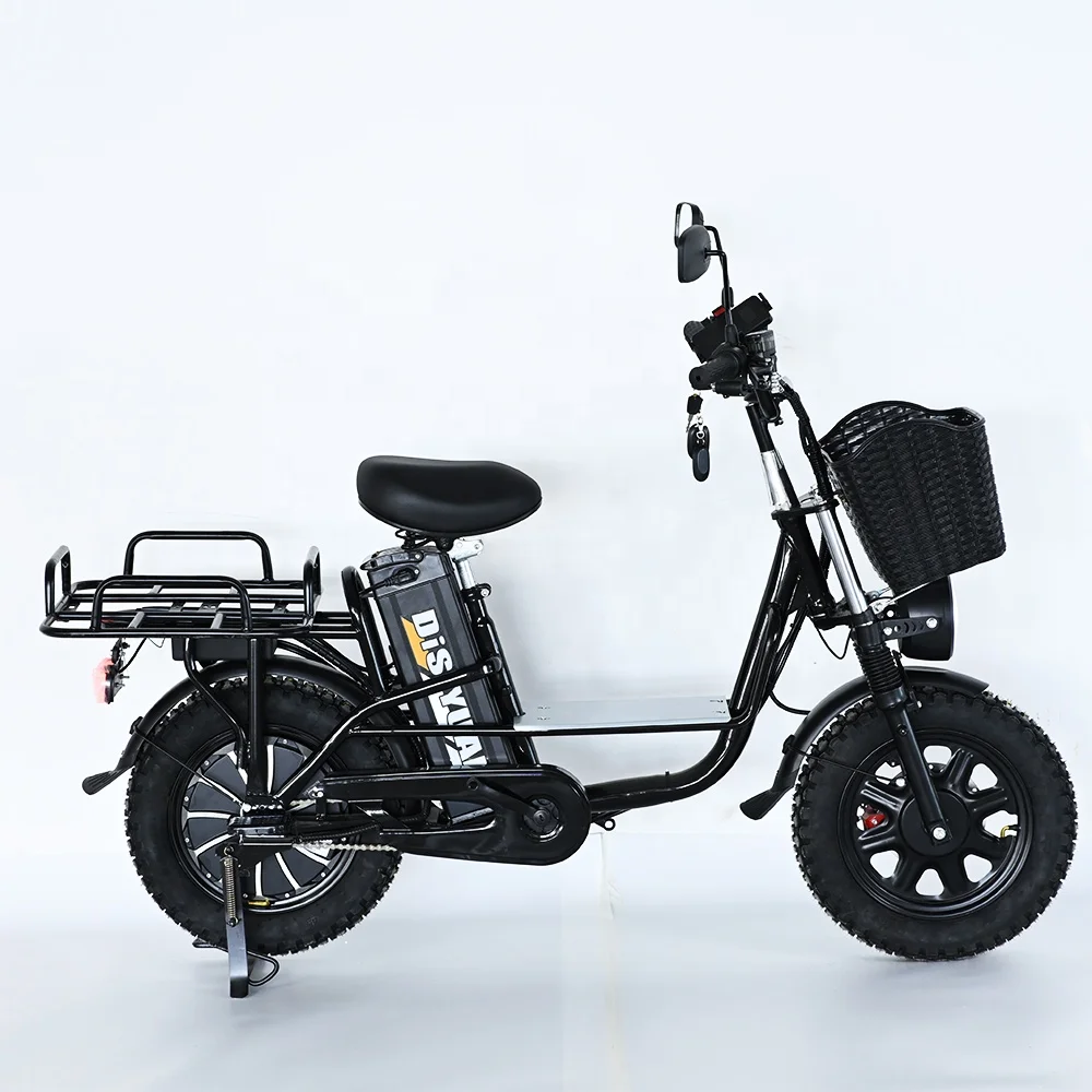 DISIYUAN 16 inch 3.0 monster fat tire bike 48V 60V 500W high speed long range snow e bike iron electric bicycle for courier 6030