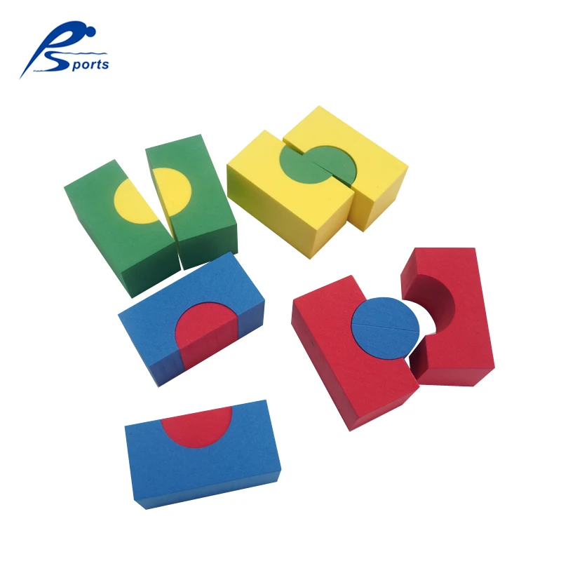 Educational toys Colored EVA castle building blocks fun brain games for kids