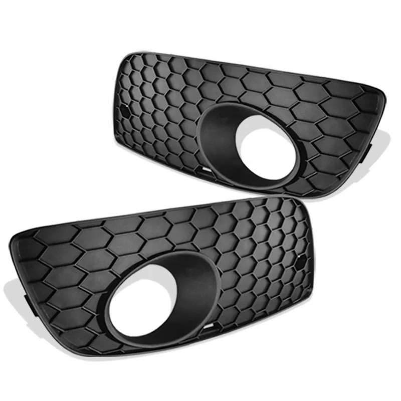 For VW Golf 5 MK5 GTI 2006-2008 Car Grill ABS Plastic Front Bumper Fog Light Grill Grille 1KO 853 665S 1KO 853 666P