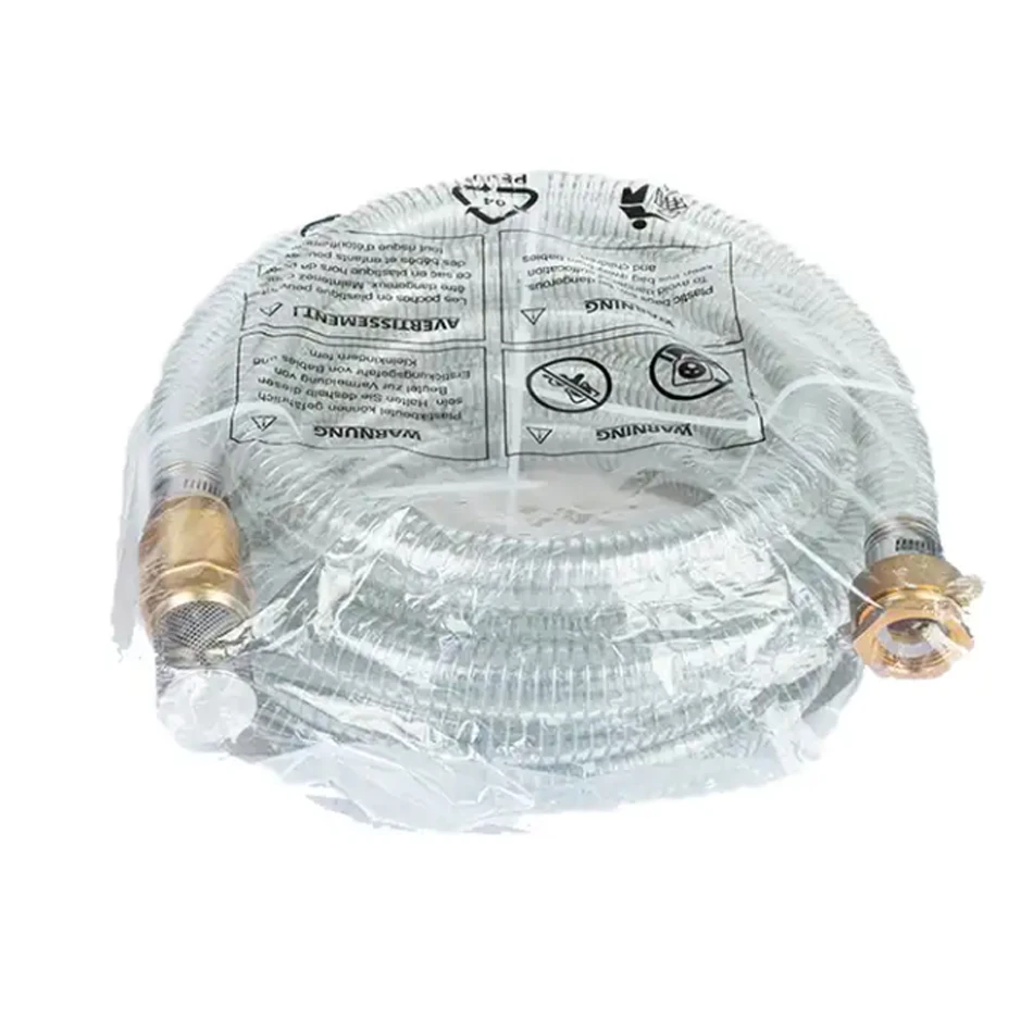 Садовый ПВХ насос шланг на основе образцов заказ спиральный навалочный 1 дюймовый садовый всасывающий