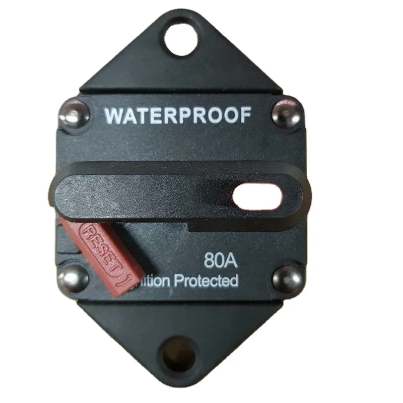 GCB-A серии высокого морской Авто RV 12V 24V автоматический выключатель ручной переключатель сброс автоматического выключателя сбрасываемый полной панели автомобиля