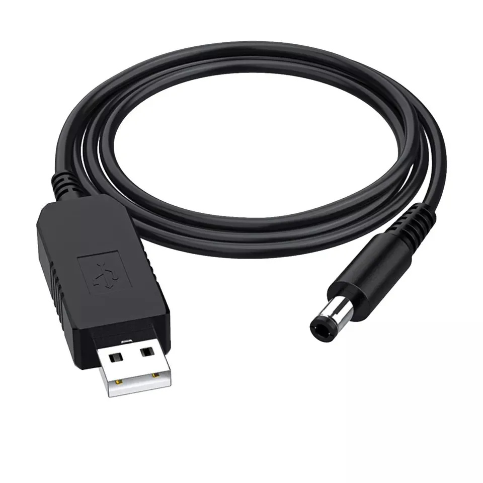 Good Quality 1M USB Power Booster Step Up Charger 5.5x2.1 mm DC 5V to 12V USB Cable Step Up Converter Cable