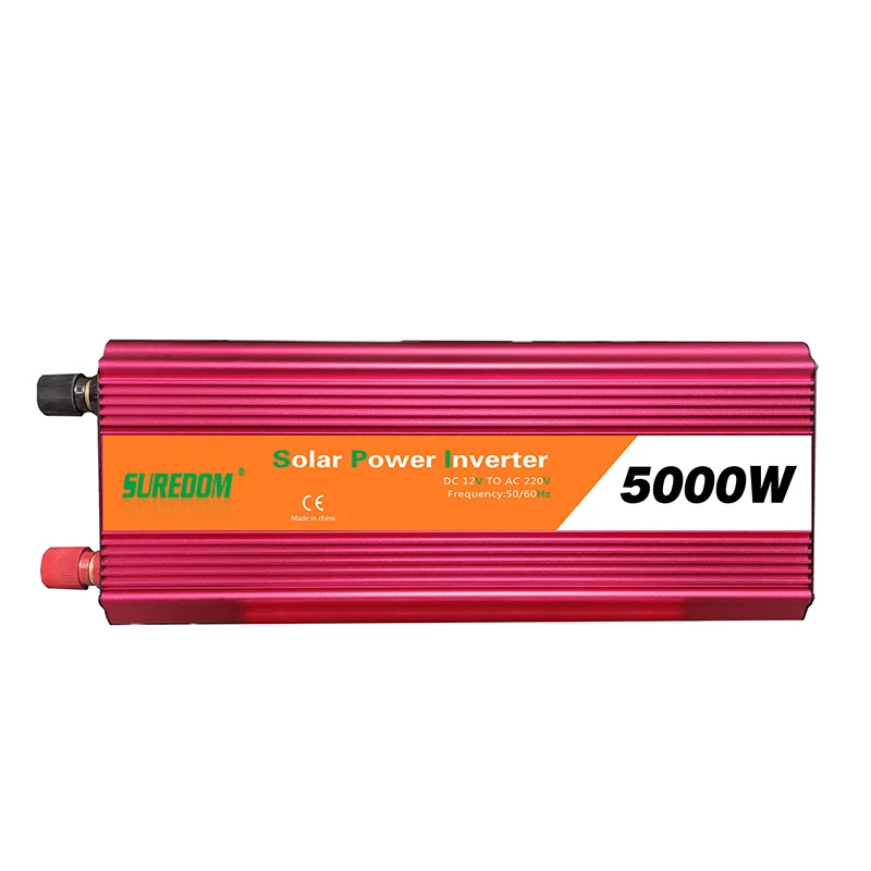  5000w power inverter peak 10000w 12v 24v to 110-240v high